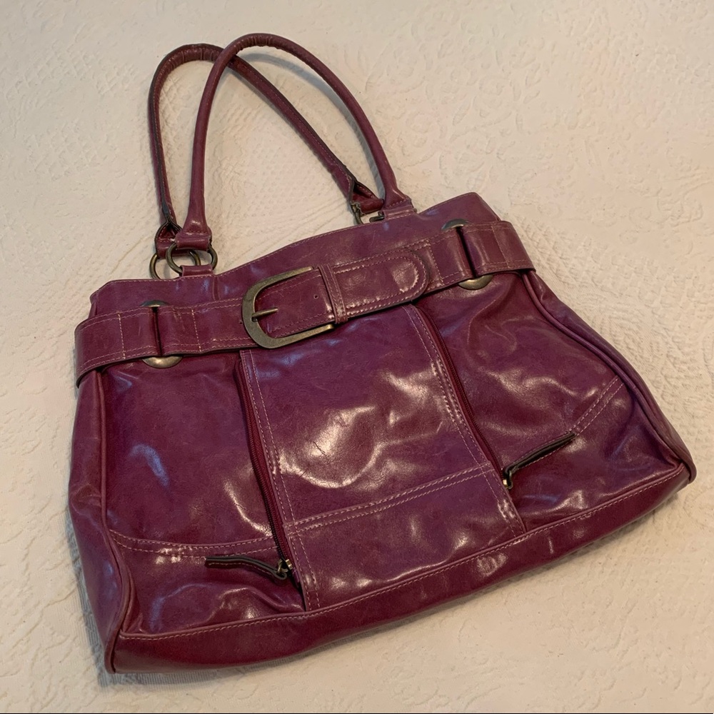 Purple purse